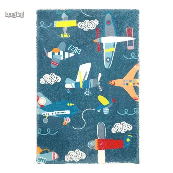 tapis-enfant-garcon-1 Tapis enfant garçon coloré pour la chambre