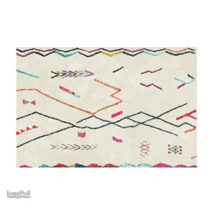 Tapis Ethnique au design traditionnel et coloré