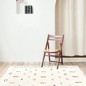 Tapis Berbère avec motifs géométriques uniques