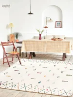 Tapis Ethnique en style berbère artisanal