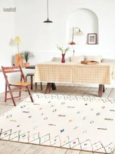 Tapis Ethnique en style berbère artisanal
