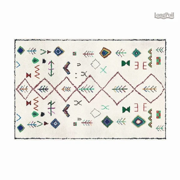 Tapis Ethnique Chic aux motifs modernes et colorés