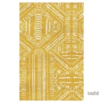Tapis extérieur bohème aux motifs élégants et colorés