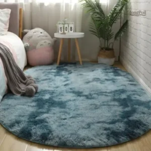 Tapis fluffy poil long