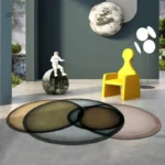 Tapis original aux contours uniques, idéal pour tout espace
