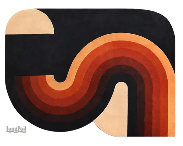 tapis-forme-originale-1 Tapis original en forme irrégulière pour un intérieur unique