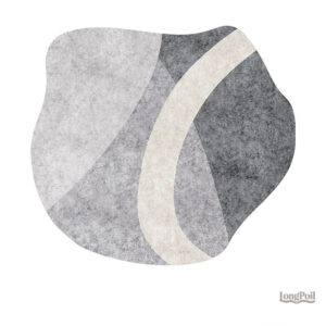 Tapis gris pour chambre de bébé, doux et confortable