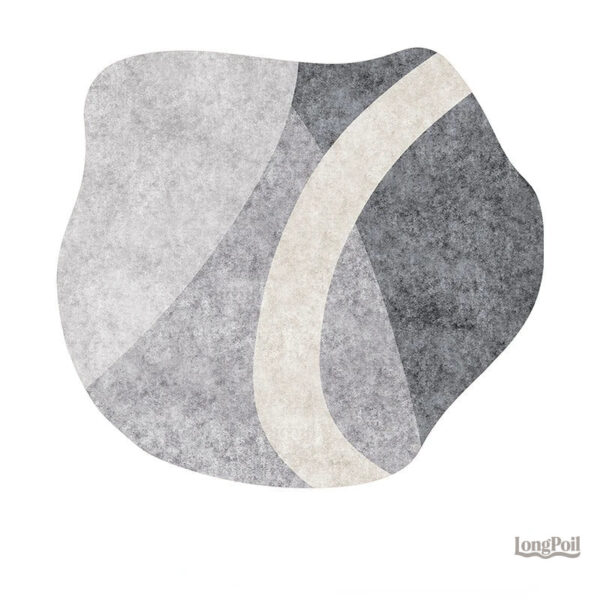 Tapis gris pour chambre de bébé, doux et confortable