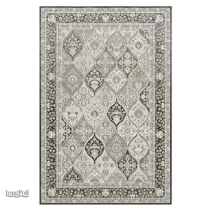 Tapis Indien traditionnel aux motifs colorés