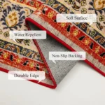 Tapis Indien fait main, idéal pour la décoration intérieure