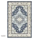 Tapis Indien traditionnel coloré pour décoration intérieure