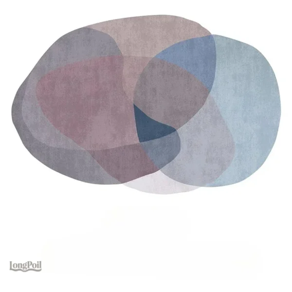 tapis-irregulier-bleu-1 Tapis irrégulier bleu en forme unique pour décoration intérieure