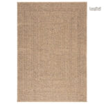 Tapis Jute rond, style bohème et tendance