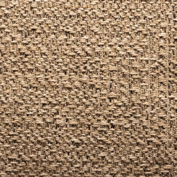 Tapis en jute beige, parfait pour la décoration intérieure