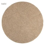 Tapis rond en jute, élément décoratif intemporel et pratique