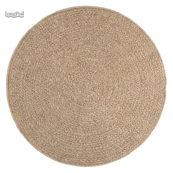 Tapis rond en jute, élément décoratif intemporel et pratique