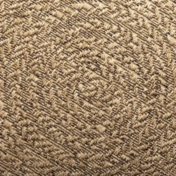 Tapis rond, design éco-responsable en jute naturel