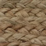 Tapis jute écologique, accessoire de style contemporain