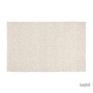 Tapis en laine beige élégant et moderne