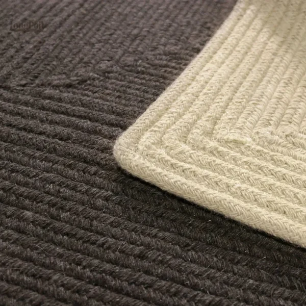 Tapis fait main en laine, style intemporel