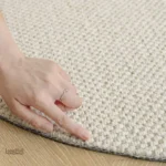 Tapis Rond en Laine