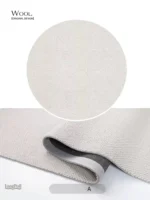 Tapis Laine Rond Décoration Élégante