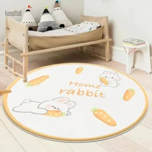 Tapis Lapin doux et décoratif pour les espaces enfantins