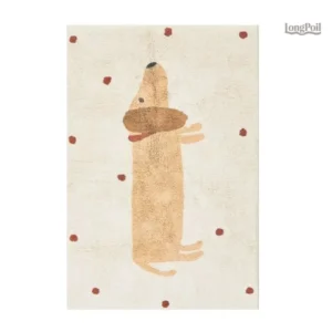 Tapis lavable pour chambre d'enfant, design ludique et coloré