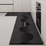 Tapis vinyle lavable pour cuisine moderne