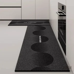 Tapis vinyle lavable pour cuisine moderne