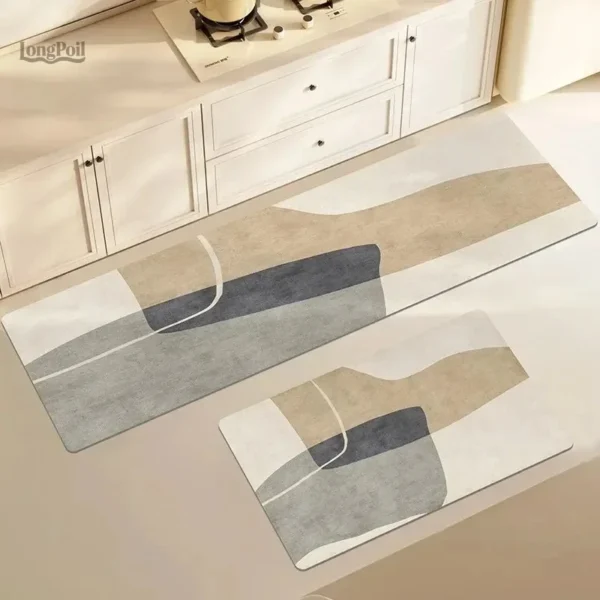 tapis-long-pour-cuisine-1 Tapis long vinyle pour cuisine, design pratique et élégant
