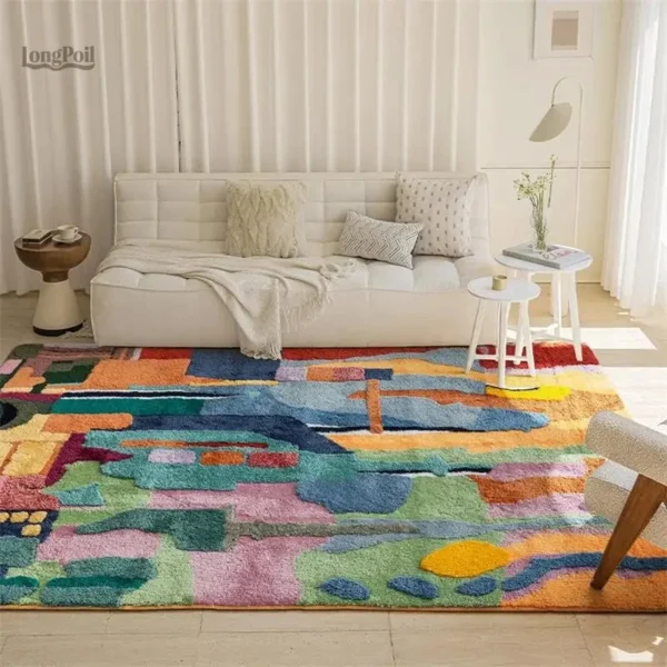 Tapis design haut de gamme avec motifs raffinés