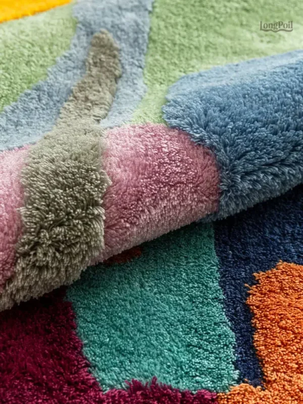 Tapis tendance, parfait pour un salon moderne