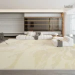 Tapis Marbre Or au design élégant et moderne