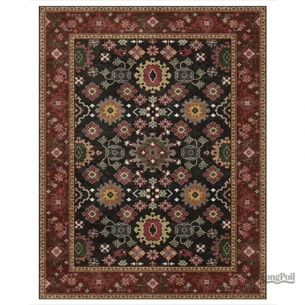 tapis-marocain-1 Tapis marocain authentique au design traditionnel et coloré