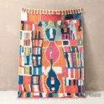 Tapis Berbère marocain aux motifs traditionnels