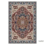 Tapis marocain coloré au design traditionnel et vibrant