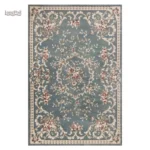 Tapis marocain artisanal aux motifs traditionnels colorés