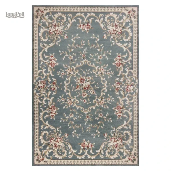 Tapis marocain artisanal aux motifs traditionnels colorés