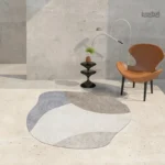 Tapis doux et stylé pour espace bébé