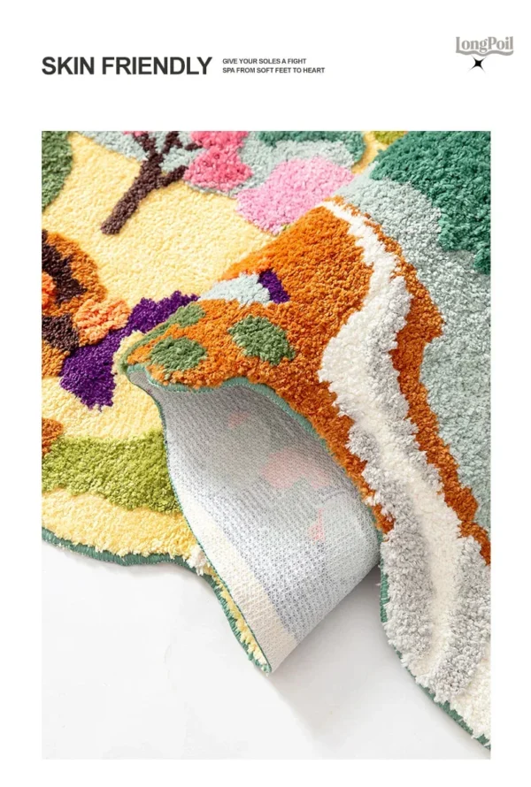 Tapis de salon chic et fonctionnel