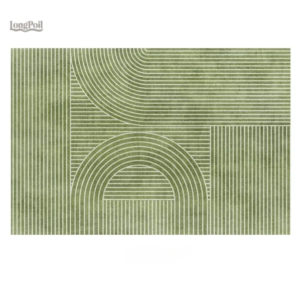 Tapis moderne pour salon au design épuré et contemporain