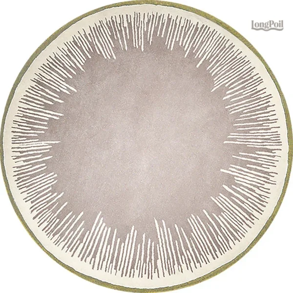 tapis-moderne-rond-1 Tapis moderne rond au design épuré et contemporain