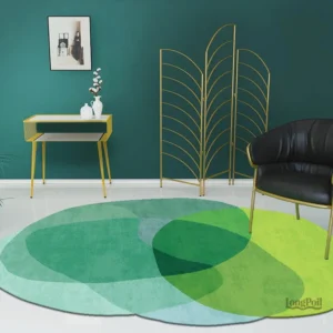 Tapis design irrégulier, ajout d'originalité à votre intérieur