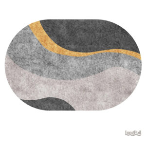 Tapis ovale pour salon