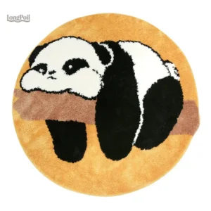 Tapis Panda doux et amusant pour la chambre d'enfant
