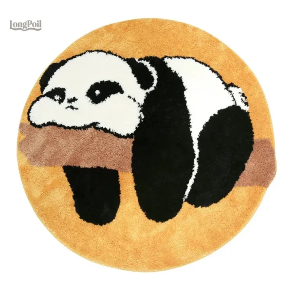 tapis-panda-1 Tapis Panda doux et amusant pour la chambre d'enfant