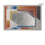 Tapis pastel scandinave au design moderne et épuré