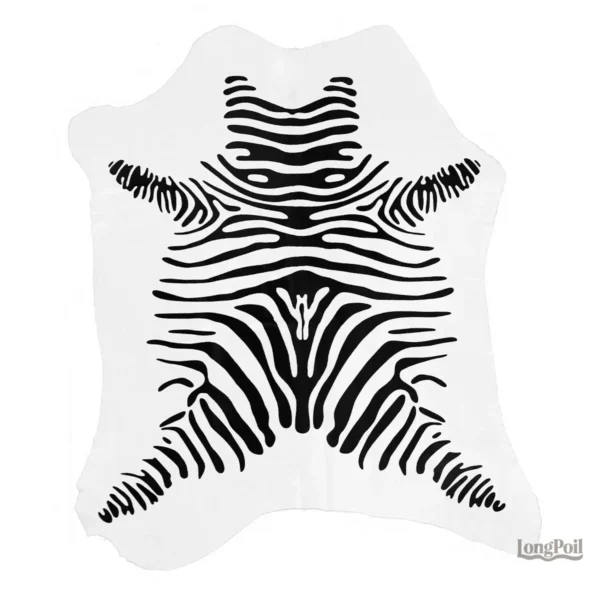 tapis-peau-de-zebre-1 Tapis peau de zèbre élégant pour décoration intérieure