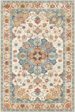 Tapis Persan traditionnel aux motifs raffinés